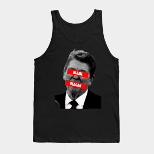 Blame Reagan Tank Top